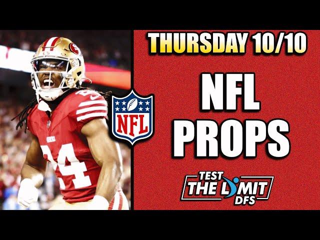 HUGE WINS! Top 4 NFL Player Prop Picks for Prizepicks | 49ers vs Seahawks TNF