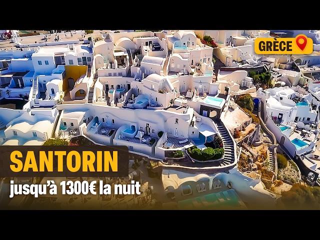 Santorin : la nouvelle destination 100% luxe et démesure