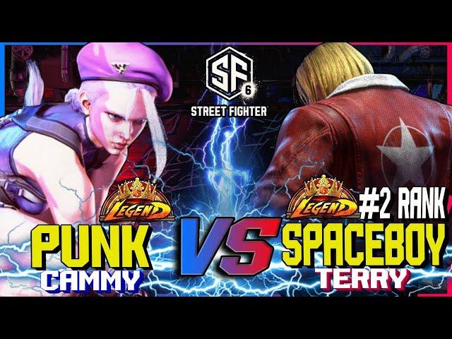 SF6 ▰ PUNK (Cammy) vs SPACE BOY (#2 Ranked Terry) ▰ High Level Gameplay