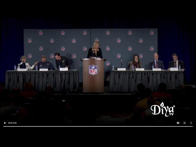 Press Conference on Super Bowl public safety