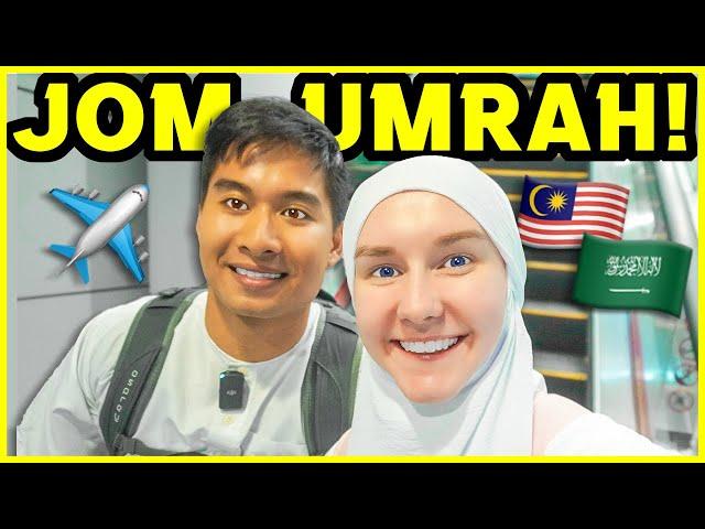 NEW REVERT TRAVELS MALAYSIA to SAUDI for FIRST UMRAH! ️