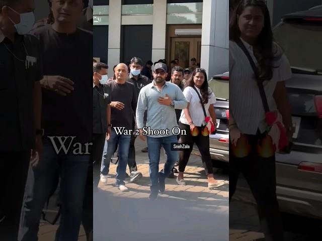 Jr. NTR arrives in mumbai for War 2 shoot with Hrithik Roshan | Kiara Advani | Latest News | #Shorts