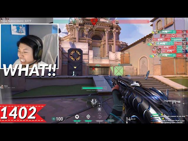 Shanks Gets An Insane Ace On Jett With The Power Of Lisp!! | Most Watched VALORANT Clips Today V1402