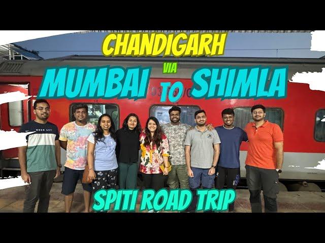 Mumbai to Shimla via Chandigarh ( Train and Tempo )  #shimla #chandigarh @bhatakna