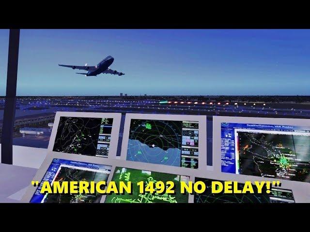 Air Traffic Controller on STEROIDS - Flight Simulator X (Multiplayer Trolling)