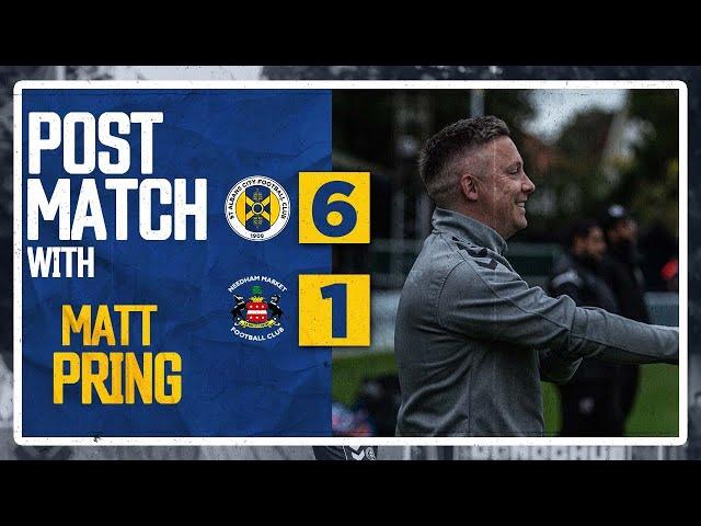 POST MATCH | Matt Pring | St Albans City Women vs Needham Market | 10th November 2024