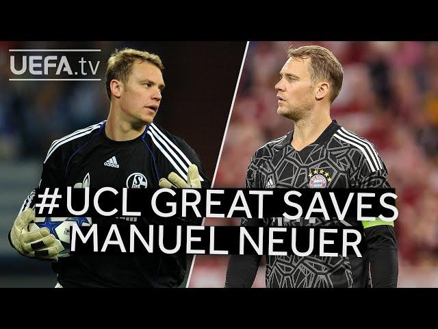 #UCL GREAT SAVES: MANUEL NEUER