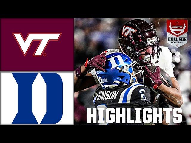 Virginia Tech Hokies vs. Duke Blue Devils | Full Game Highlights | ESPN College Football