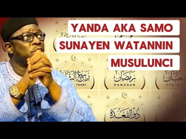 Kaji Yanda Aka Samo Sunayen Watannin musulunci Sheikh Aminu daurawa