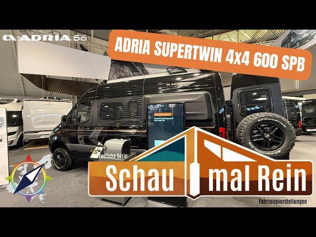 Schau mal rein!  - Unser erster Blick in den ADRIA SUPERTWIN 4x4  600 SPB 