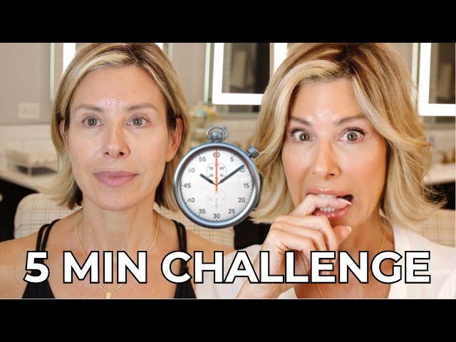 5-Minute GRWM Challenge: Speedy Morning Routine | Dominique Sachse