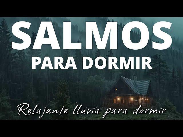 Salmos para dormir | Duerme escuchando toda la noche la palabra de Dios | Lluvia suave | 3 hrs