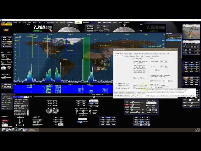 PowerSDR ke9ns v2.8.0.128 hi res panafall and more