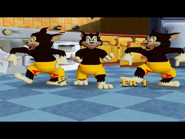 Tom and Jerry in War of the Whiskers HD Tom Vs Butch Vs Jerry Vs Nibbles