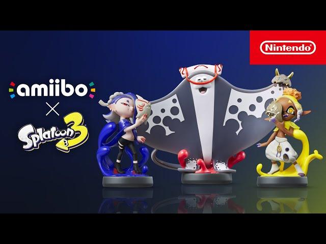 Splatoon 3 Deep Cut amiibo – Exclusive gear!