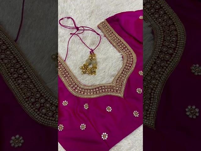 Elite Bridal Designer Studio T Nagar & Velachery | 9677151395 | 7200515753 #aariwork #weddingblouses