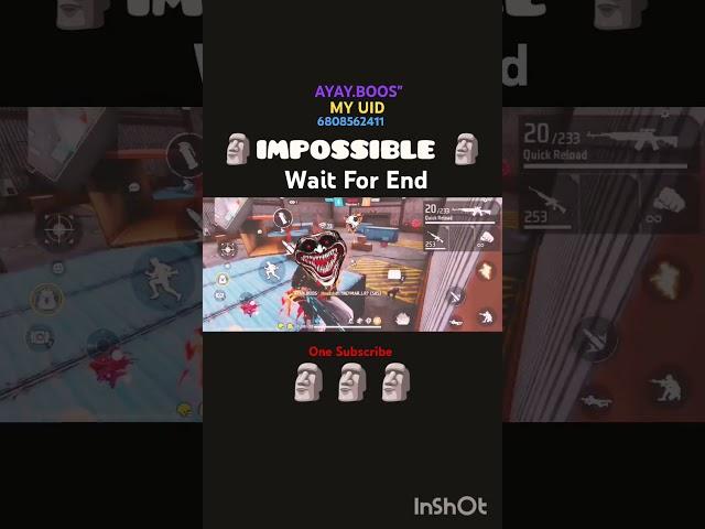 Free fire max Game skill #impossible #viralvideo #song 