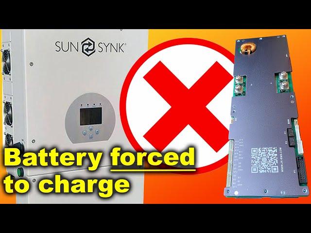 Problems with JK Inverter BMS and SunSynk (Deye) Inverter | Request Force Charge