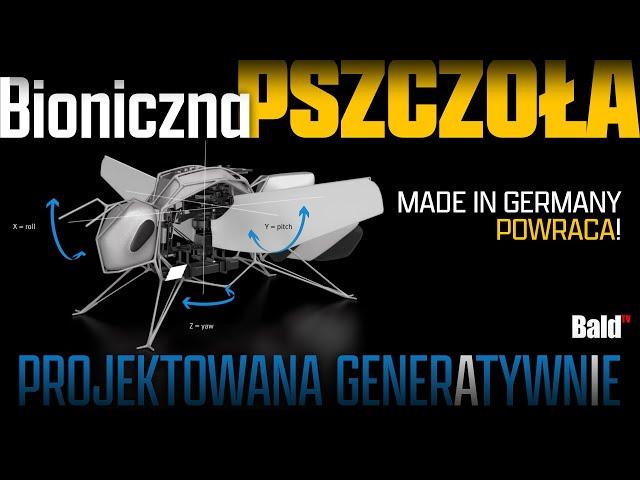 SZOK! BIONICZNA PSZCZOŁA, MEWA, WAŻKA, PAJĄK MADE IN GERMANY