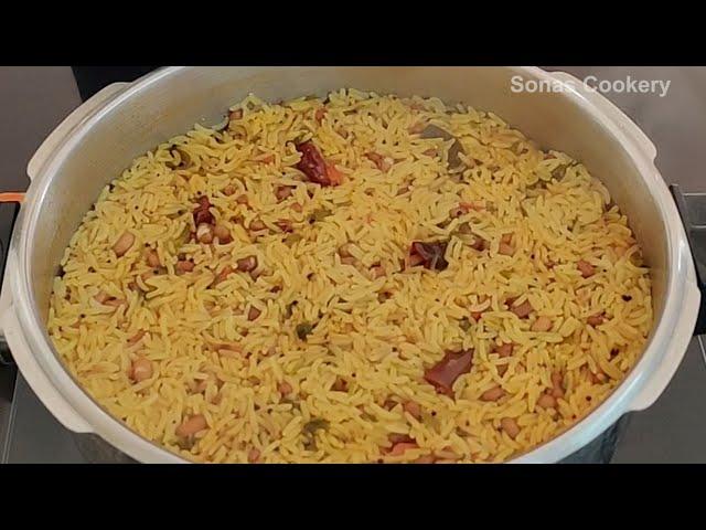 Easy Lunch Box Recipe | How To Make Tasty Cowpeas Rice