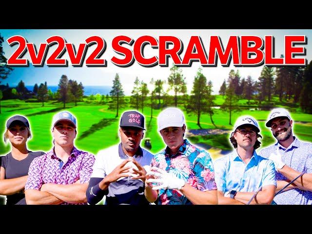 Intense 2v2v2 Scramble At The Nicest Golf Course I've Played! | The Tivo Classic