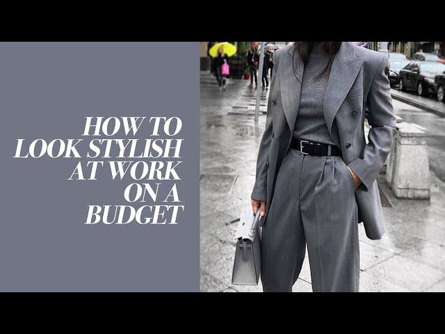 Look stylish at work on a BUDGET | Mademoiselle