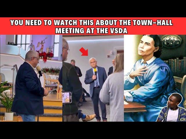 You need to watch this about the town-hall meeting at the Village SDA