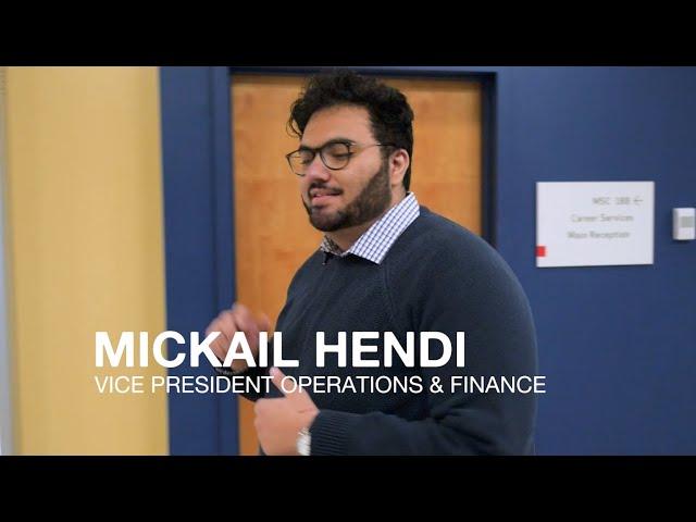 SU VP Operations & Finance - Mickail Hendi - Orientation Week 2021 Message