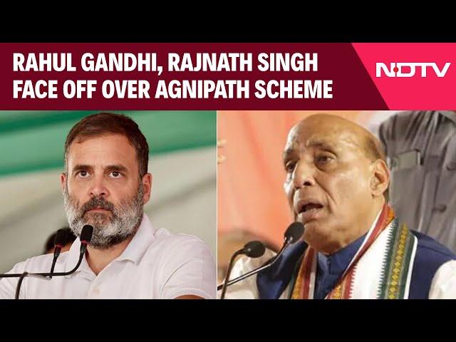 Agnipath Scheme | Rahul Gandhi, Rajnath Singh Face Off In Lok Sabha Over Agnipath Scheme