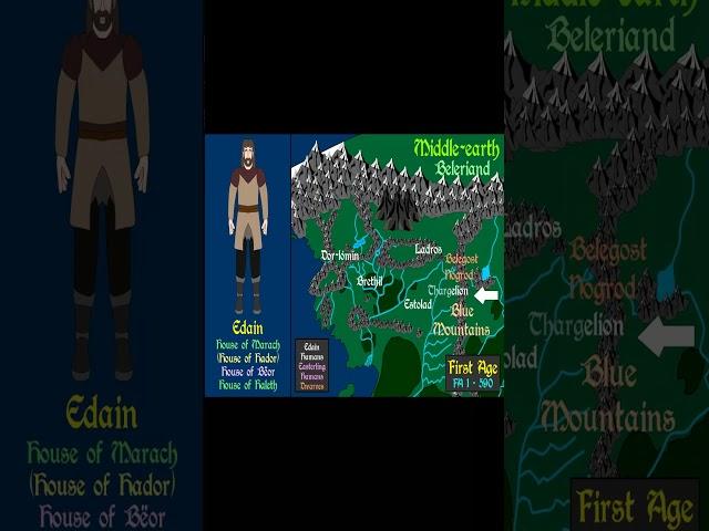 Lord of the Rings: Dwarves and Humans of Beleriand | First Age #lotr #lordoftherings