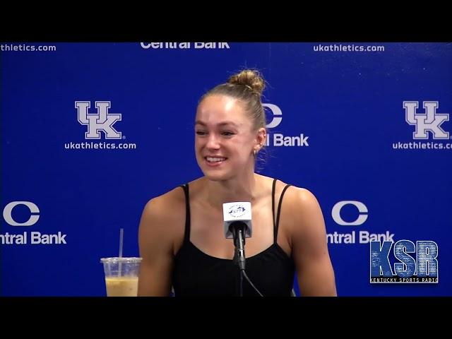 Abby Steiner | Kentucky Track & Field Press Conference