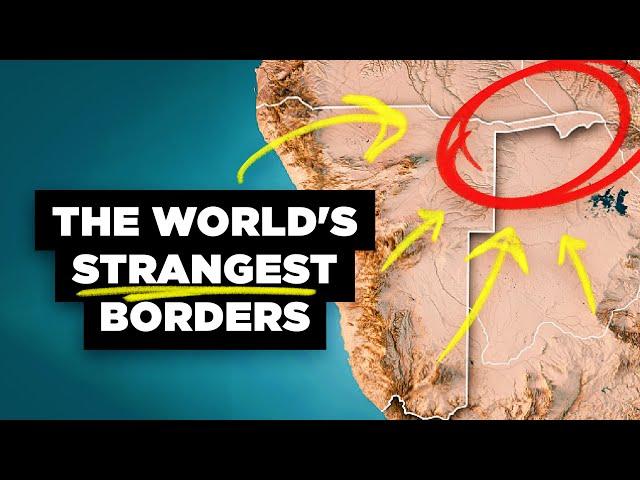 The World's Strangest Borders Part 1: Panhandles