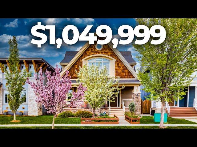 Inside a $1,050,000 Airdrie Estate Home with an AMAZING 4 Season Deck!