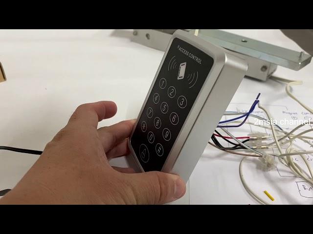 How to set Door Access RFID Card Setting For T119 Basic Access Reader