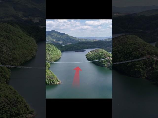 Mir 309, the longest suspension bridge in South Korea / Mir 309 means dragon bridge.
