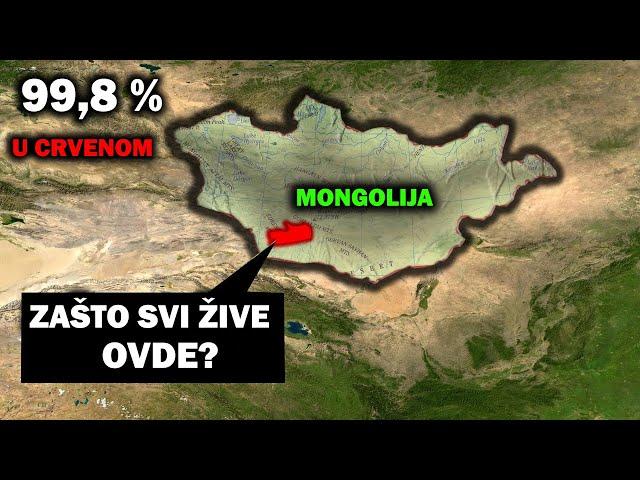 Zašto je 99,8% Mongolije Potpuno Prazno?