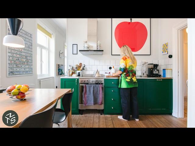 Stockholm Art Director’s Colourful, Stylish Small Apartment, 53sqm/570sqft