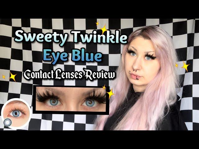 Sweety Twinkle Blue  | Contact Lenses Review