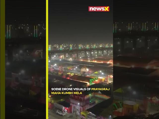 #watch: Drone Shots Capture the Magnificence of Prayagraj Maha Kumbh Mela 2025 | NewsX