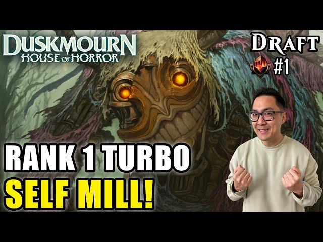 I Nearly Decked Myself Every Game But It Was Correct | Duskmourn Draft | Mythic Rank 1 | MTG Arena