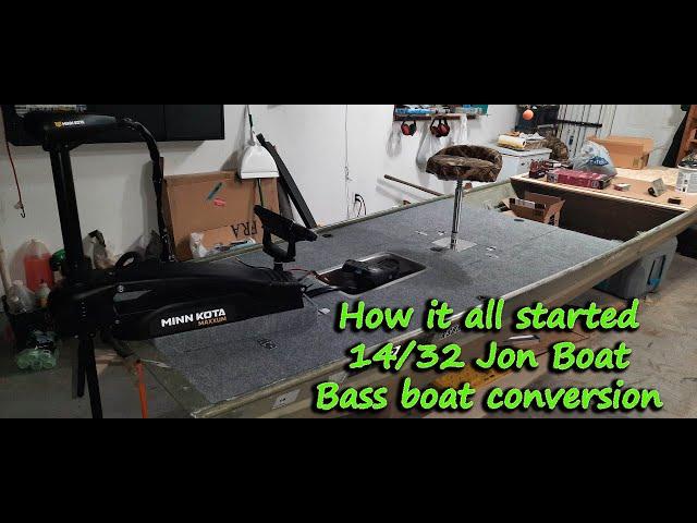 14/32 Jon boat bass boat conversion rebuild: See the amazing transformation!