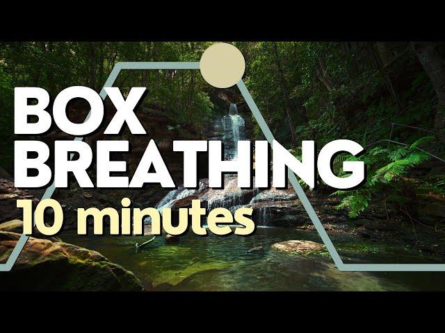 Box Breathing Exercise 5-5-5-5 | 10 Minute