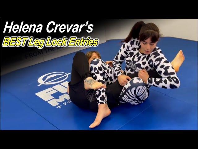 Leg Lock Entries with ADCC Finalist Helena Crevar