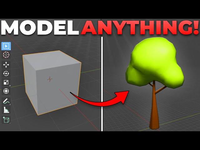 The ULTIMATE Blender Modeling Guide for Noobs! (Make Assets For Games!)