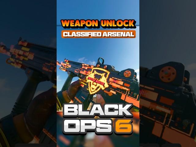 Classified Arsenal Unlock in BLACK OPS 6