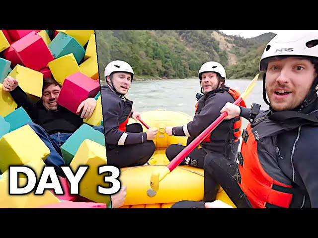 Trampoline Park & Rafting in Japan! | RV TRIP 3 (DAY 3)