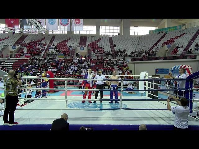 Iurii Konikov v Akseli Saurama WAKO World Championships 2019