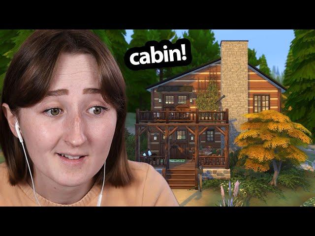 building a cozy cabin in the sims! (Streamed 11/10/24)