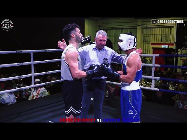 UNDERGROUND FIGHT NIGHT 4: ANDRE GOLDBERT vs ANDREW MAYBIR BOXING FIGHT