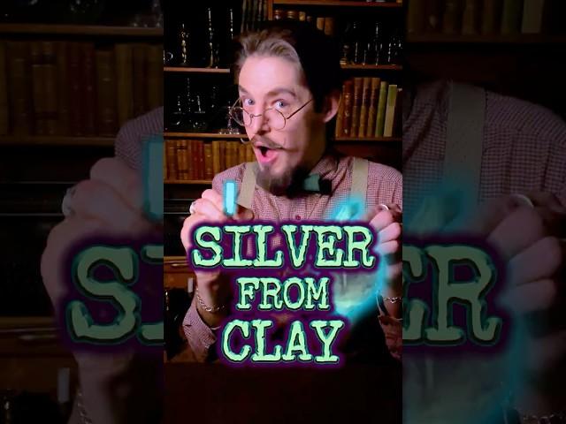 Silver From Clay #history #science #facts #chemistry #english #jewellery #metal #engineering